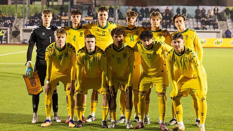 Lietuvos U19 futbolininkai – per žingsnį nuo antrojo Europos čempionato atrankos etapo