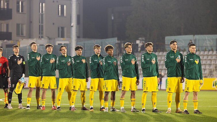 UEFA Europos vaikinų U19 čempionato atranka. Lietuva – Latvija