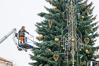 Kaunas ruošiasi Kalėdoms