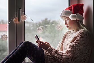 Naudojimosi telefonu įpročiai per šventes