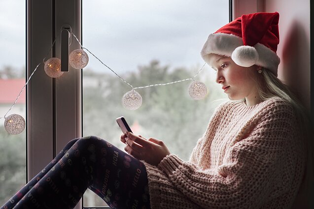 Naudojimosi telefonu įpročiai per šventes