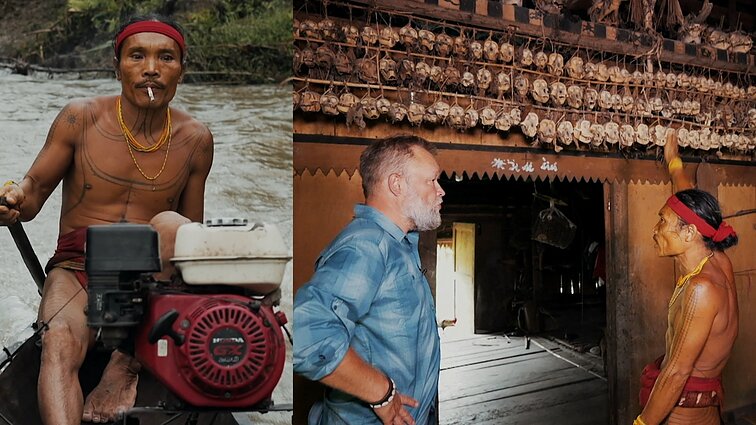 Pirmąjį vakarą su Mentawai gentimi praleidęs Starkus: jie kalba ir rūko, rūko ir kalba