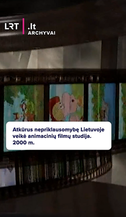 Atkūrus nepriklausomybę Lietuvoje veikė animacinių filmų studija