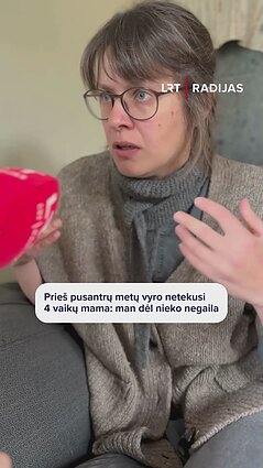 Su vyro netektimi susitaikiusi 4 vaikų mama: tarp mūsų neliko neišsakytų dalykų