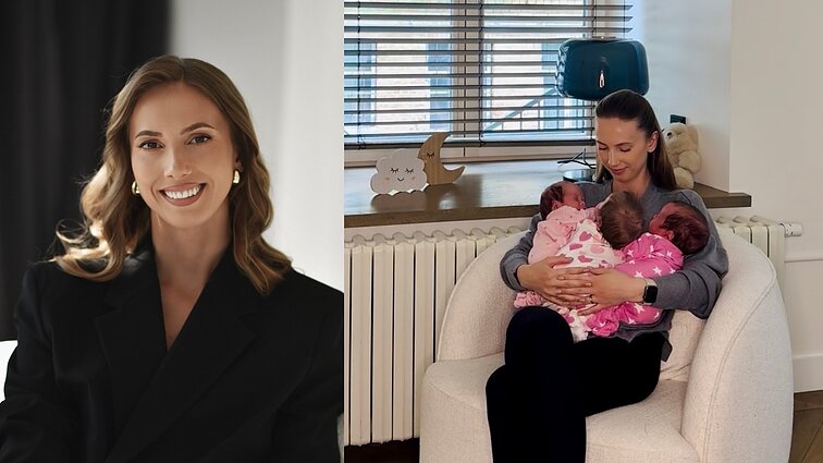 Medikų žinia, kad laukiasi trynukių, Brigitą pribloškė: atrodė, kad žemė slysta iš po kojų