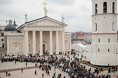 Sostinėje vyksta kultūros bendruomenės mitingas