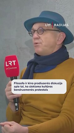 Ko protestais siekia kultūros bendruomenė?