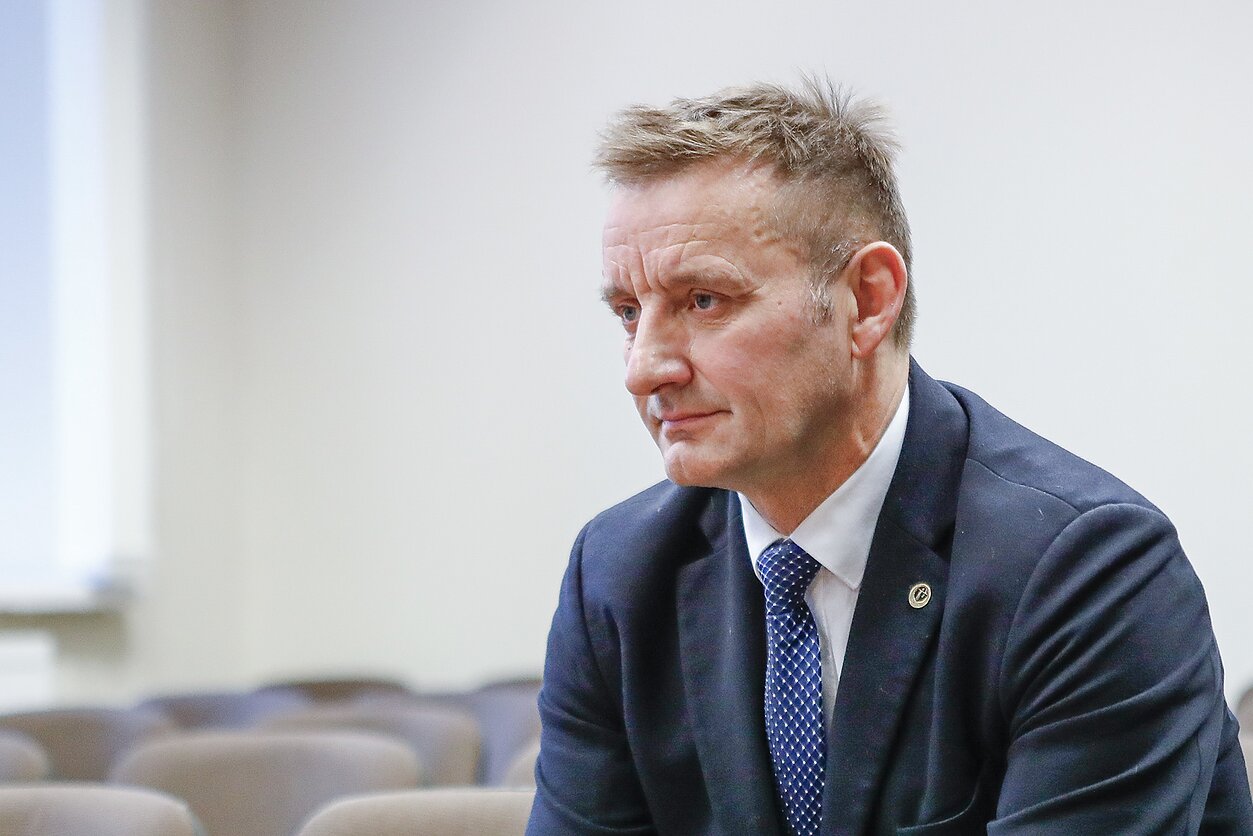 Šiaulių meras Artūras Visockas Šiaulių meras Artūras Visockas