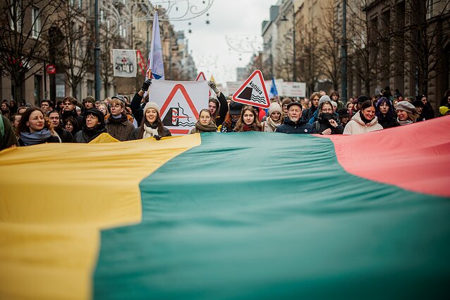 Sostinėje vyko kultūros bendruomenės mitingas