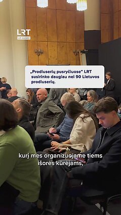 LRT kviečia televizijos turinio kūrėjus ir prodiuserius dalyvauti viešame televizijos programų konkurse