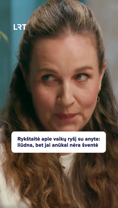 Rykštaitė apie vaikų ryšį su anyta: liūdna, bet jai anūkai nėra šventė