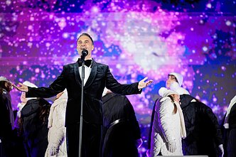 Kaune įžiebta Kalėdų eglė