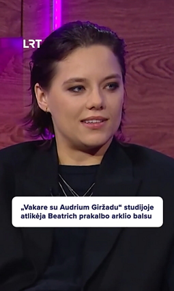 Beatrich: aš galiu prikviesti arklį savo balsu