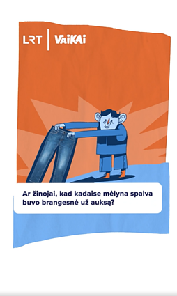 Laidą „Spalvų istorijos“ žiūrėkite LRT mediatekoje!