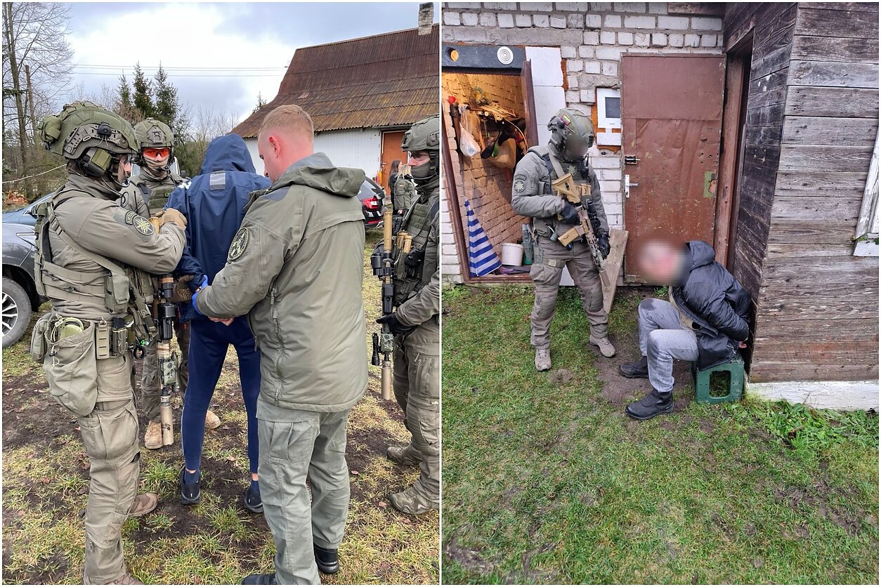 Jungtinės teisėsaugos pajėgos smogė oro balionais gabenamos kontrabandos tinklui
