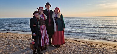 Loreta Sungailienė su vaikais