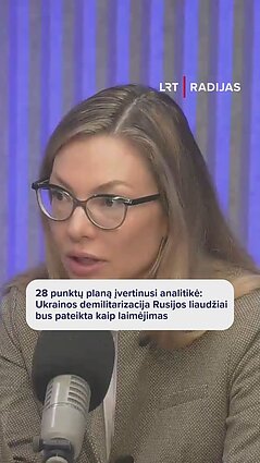 28 punktų planą Ukrainai įvertinusi analitikė: atliepia Kremliaus filosofiją
