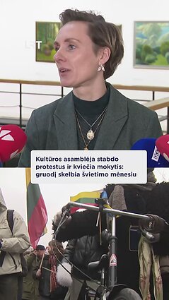 Kultūros asamblėja skelbia švietimo mėnesį