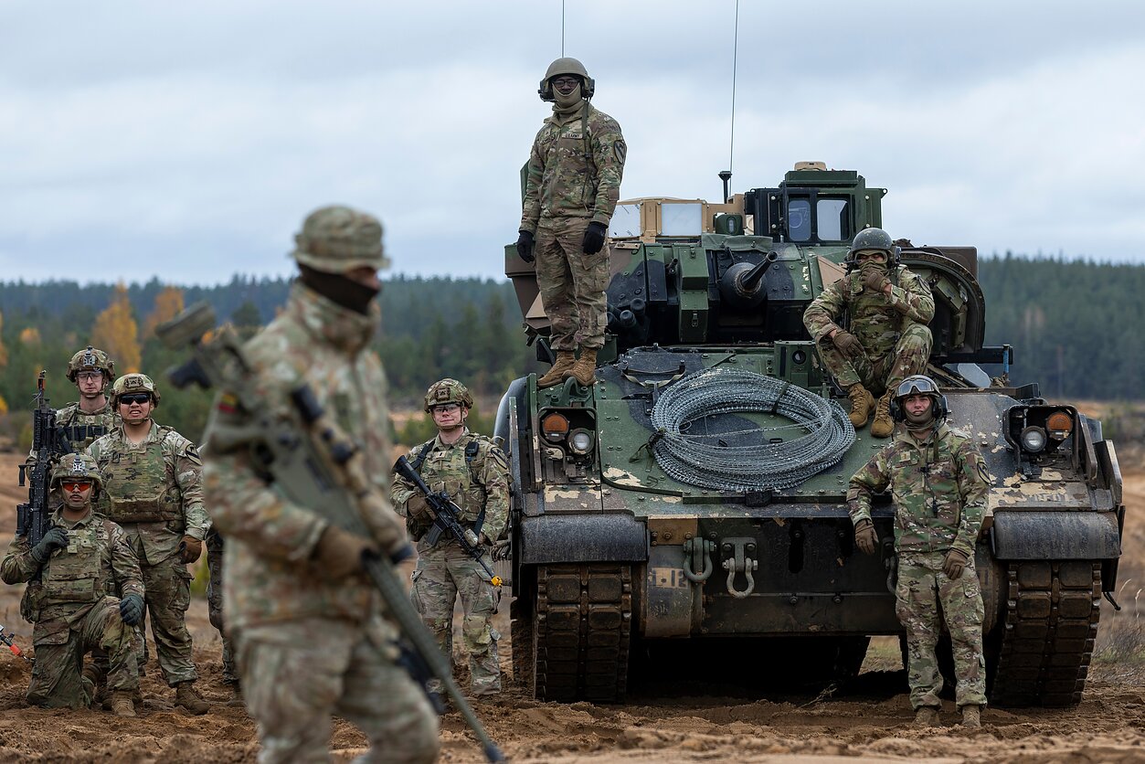 Американские военные в Литве