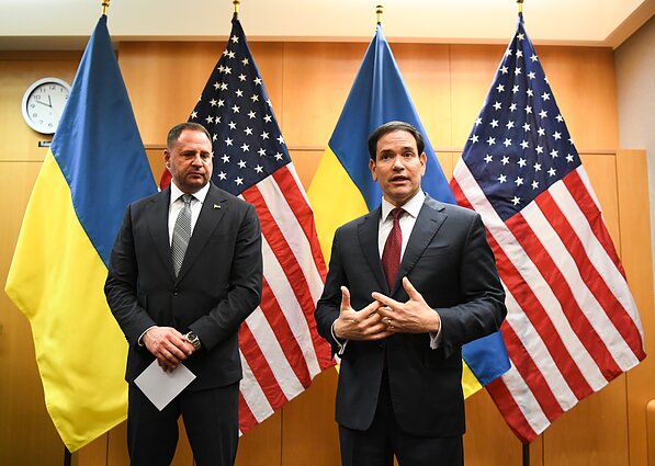 Andrijus Jermakas ir Marco Rubio