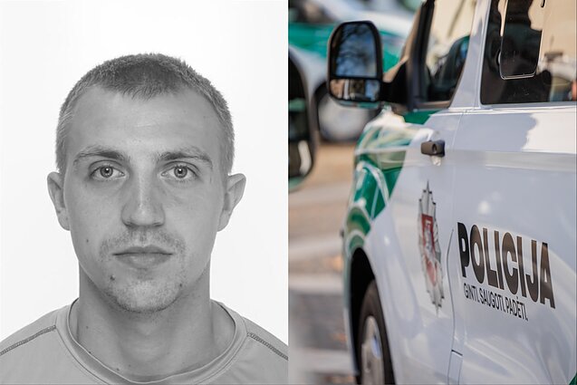 Policija ieško žmogžudyste įtariamo Luko Simonenko Policija ieško žmogžudyste įtariamo Luko Simonenko