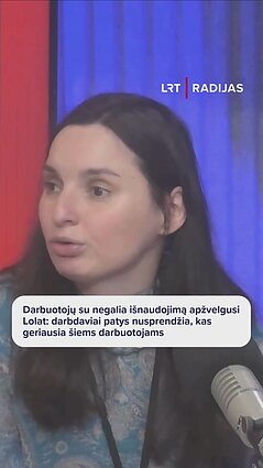 Darbuotojų su negalia išnaudojimą apžvelgusi Lolat: jie gauna gerokai mažesnes algas