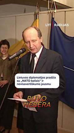 Lietuvos diplomatijos pradžia: „NATO baliai“ ir nevisavertiškumo jausmas