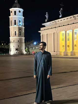 Kadim Mazin in Vilnius