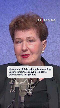 „Scanoramos“ įkūrėja apie sprendimą atsisakyti prezidento globos