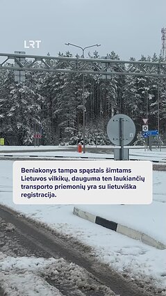 Atidarius pasienio postus su Baltarusija, įstrigę Lietuvos vilkikai kol kas nebegrįžta