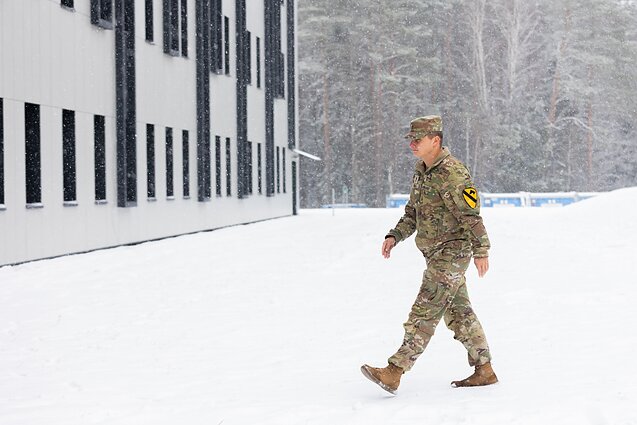 New facilities at the Gen. Silvestras Žukauskas Training Area 