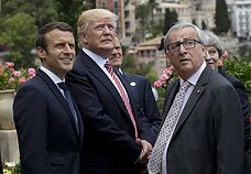 Дональд Трамп і лідери ЄС