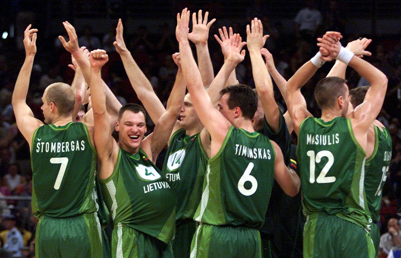 Lietuvos krepšinio rinktinė Sidnėjuje 2000 metais