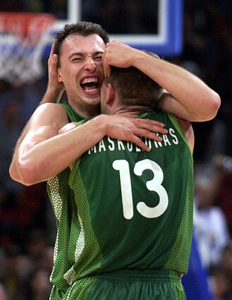 Lietuvos krepšinio rinktinė Sidnėjuje 2000 metais