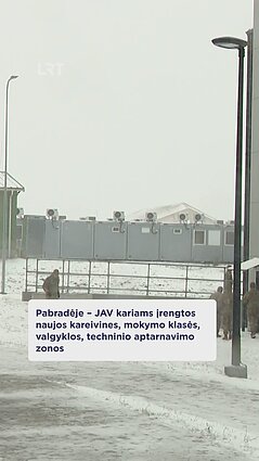 Pabradėje – infrastruktūra JAV kariams