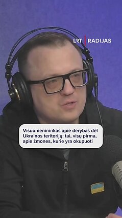 Visuomenininkas: svarstymai dėl okupuotų Ukrainos teritorijų yra šlykštūs ir ciniški