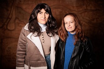 Luna Kaishauri  ir Diana Šileikaitė-Kaishauri
