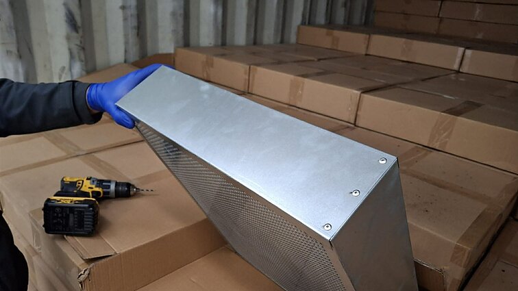 Klaipėdoje demaskuota 2,6 mln. eurų vertės cigarečių kontrabanda