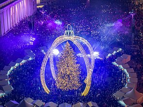 Kalėdos sostinėje, eglutės įžiebimas Vilniuje Kalėdos sostinėje, eglutės įžiebimas Vilniuje
