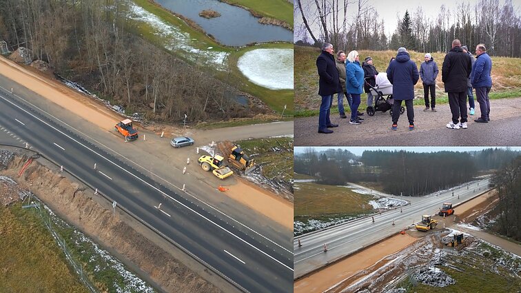 Gyventojų pyktis dėl Molėtų plento rekonstrukcijos sprendimų: „Posūkio į namus nebeliko“