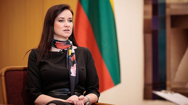 Ruginienė: dėl trikdžių civilinei aviacijai kreipsimės į Tarptautinį Teisingumo Teismą