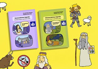 Vilniaus ir Romos legendos – lengvai suprantamame komikse