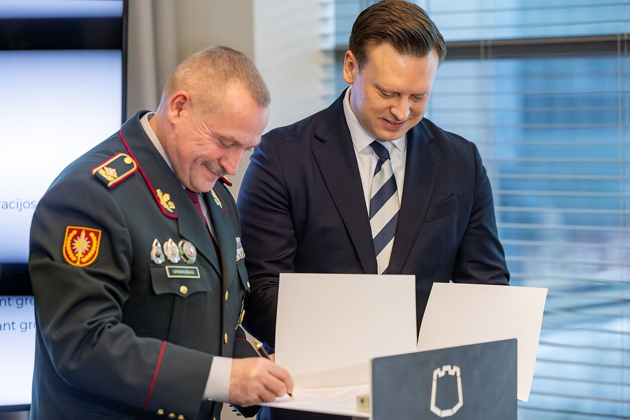 Sostinė ir VST sutarė dėl kritinės infrastruktūros apsaugos Sostinė ir VST sutarė dėl kritinės infrastruktūros apsaugos