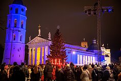 Vilnius ruošiasi įžiebti miesto Kalėdų eglę