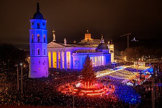 Vilniaus Kalėdinės eglės įžiebimas