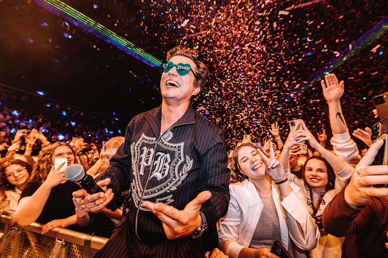 DJ Jovani šou Kauno arenoje akimirkos