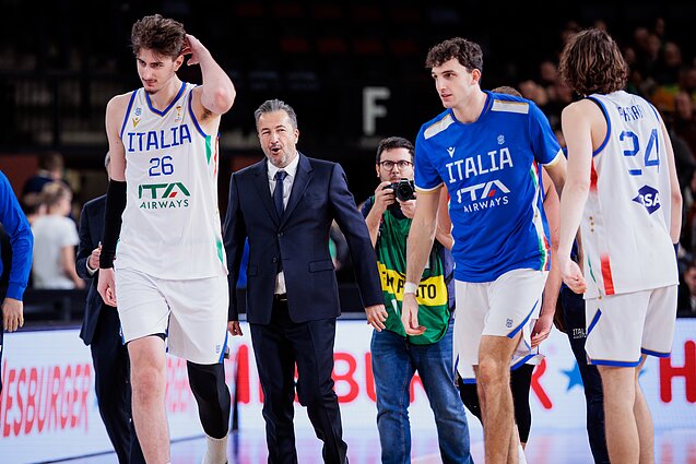 Luca Banchi. Pasaulio krepšinio čempionato atranka: Lietuva – Italija Luca Banchi. Pasaulio krepšinio čempionato atranka: Lietuva – Italija