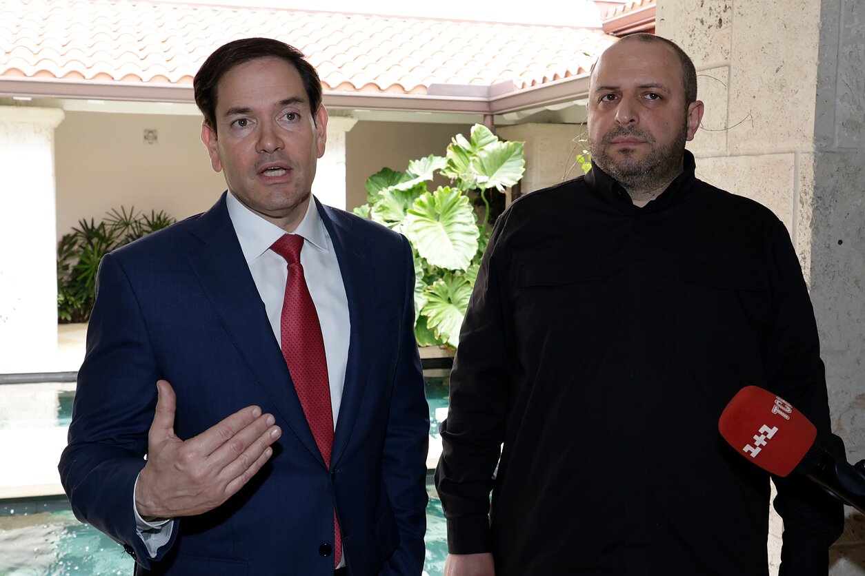 Marco Rubio ir Rustemas Umerovas