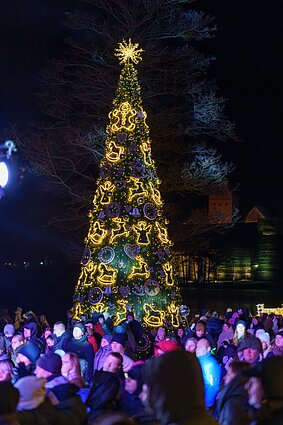 Trakai Christmas tree