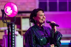Jazzu plokštelių gamykloje surengto vakaro akimirka Jazzu plokštelių gamykloje surengto vakaro akimirka